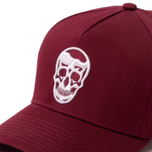 5Panel Burgundy DEtail