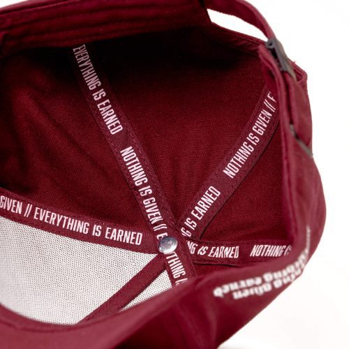 5Panel Burgundy Inside