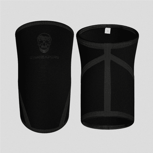 5mm elbow sleeves black black front back