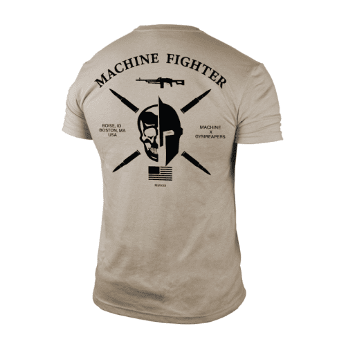 #Option_7.62 Machine Fighter Tee - Sand