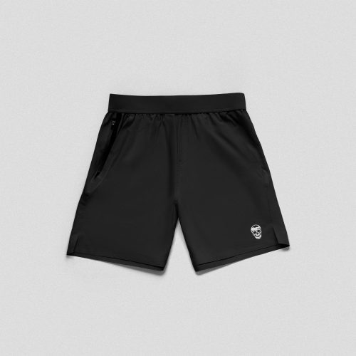 7 performance shorts black front min 1