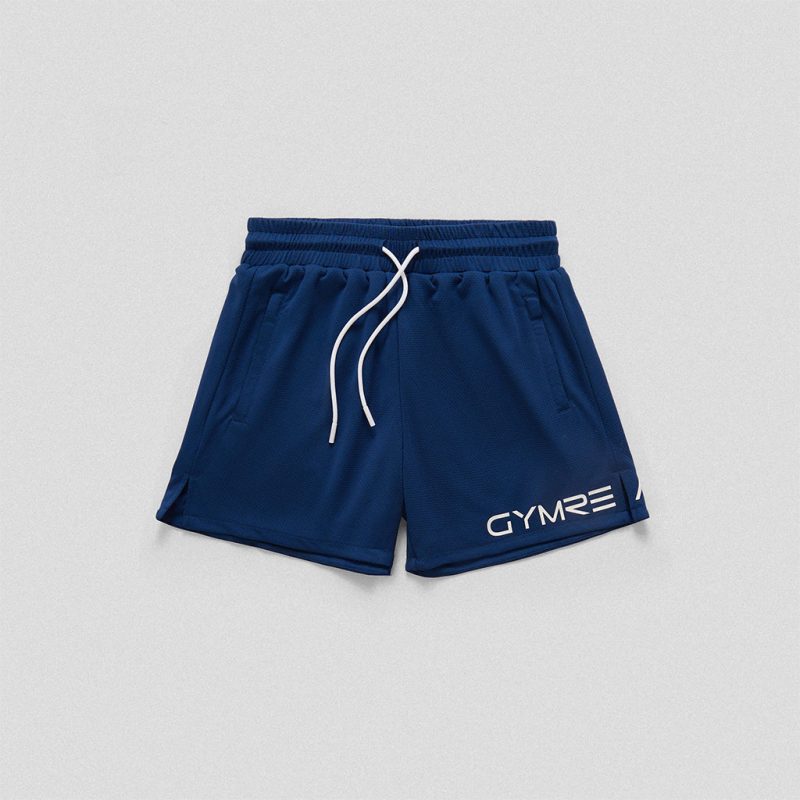 core mesh shorts royal front