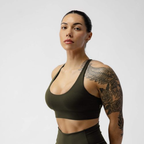 forest green combat bra main