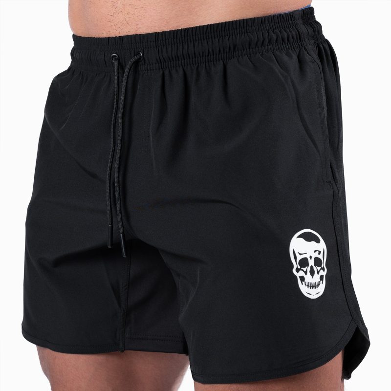 GR TrainingShorts Black Cropped Front