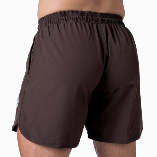 GR TrainingShorts Brown Cropped Rear