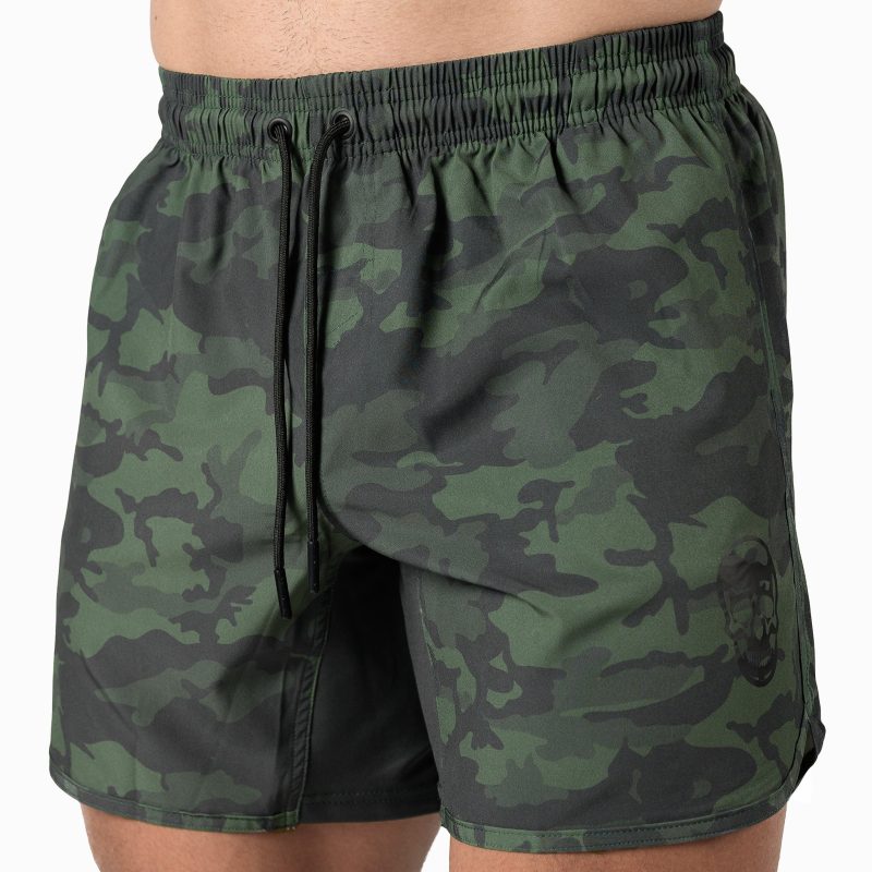 GR TrainingShorts ForestCamo Cropped Front