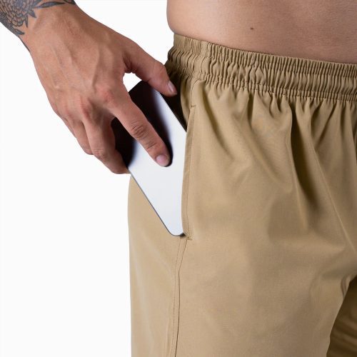 GR TrainingShorts Sand Cropped Pocket