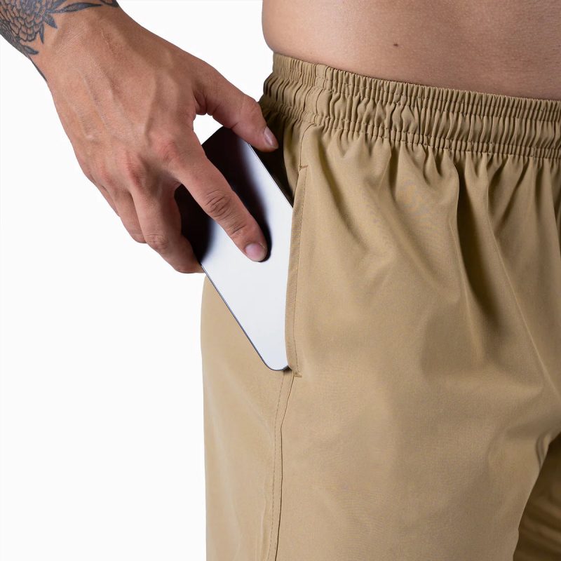 GR TrainingShorts Sand Cropped Pocket