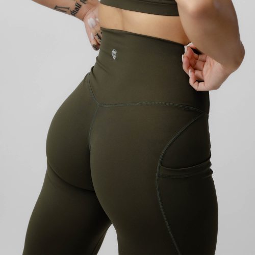 Victory Legging forest green back detail