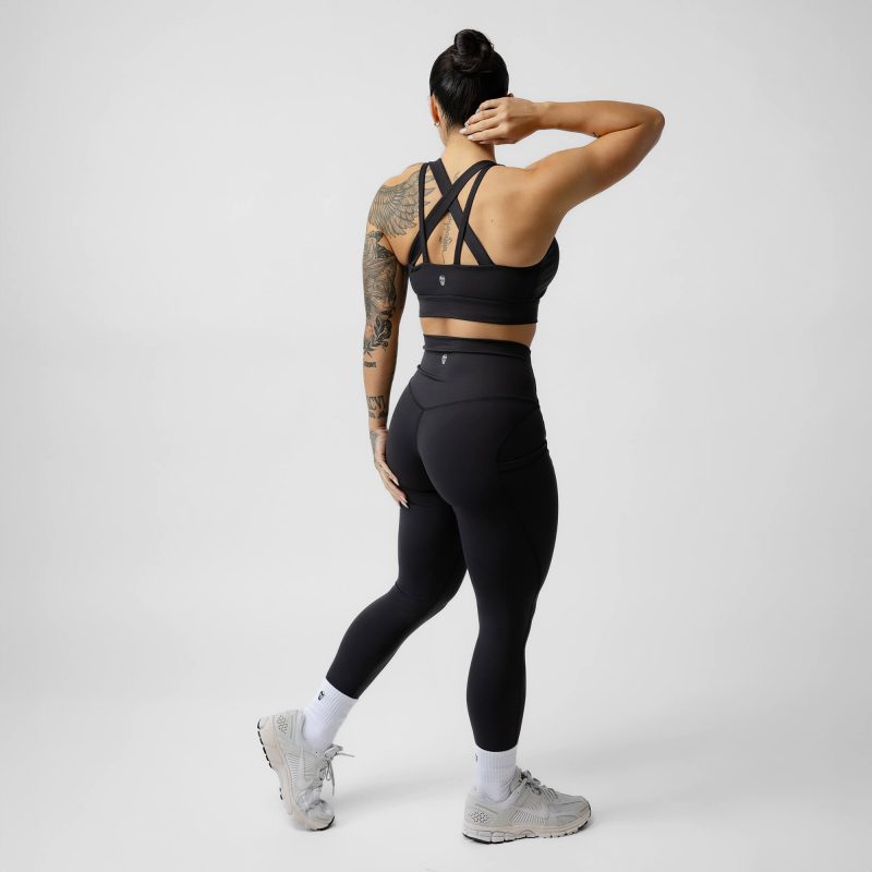 black victory legging back