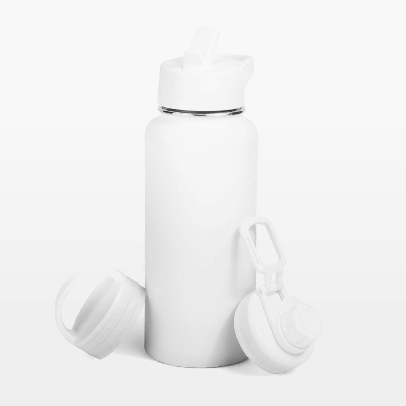 bottle with caps white