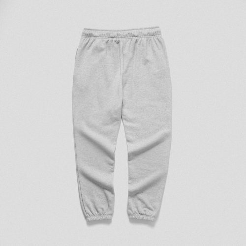 heather gray ascend jogger back