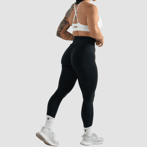 infinity leggings black marl back