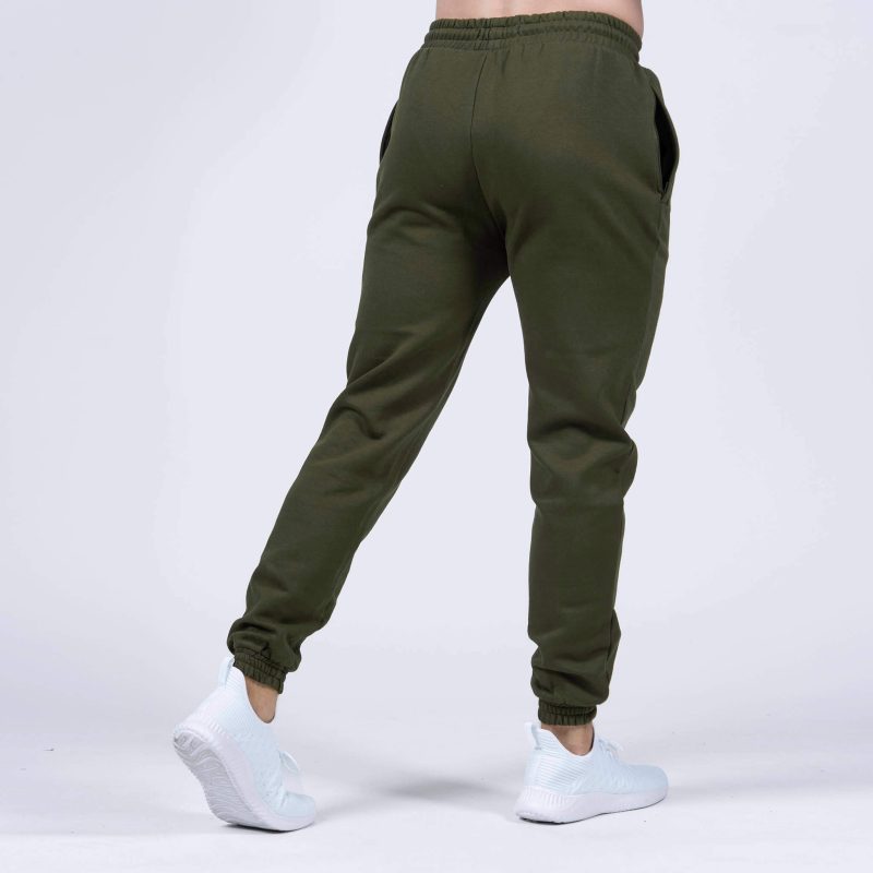 jogger green back