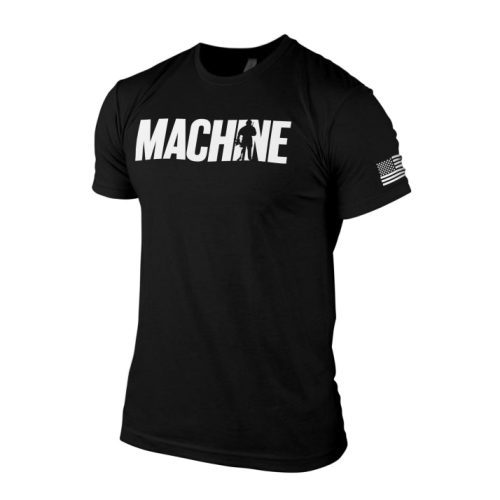 #Option_Machine Stamp Tee - Black