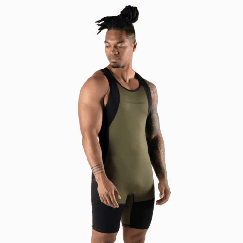 singlet green side