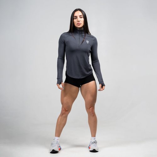 womens performance 1 4 zip obsidian full