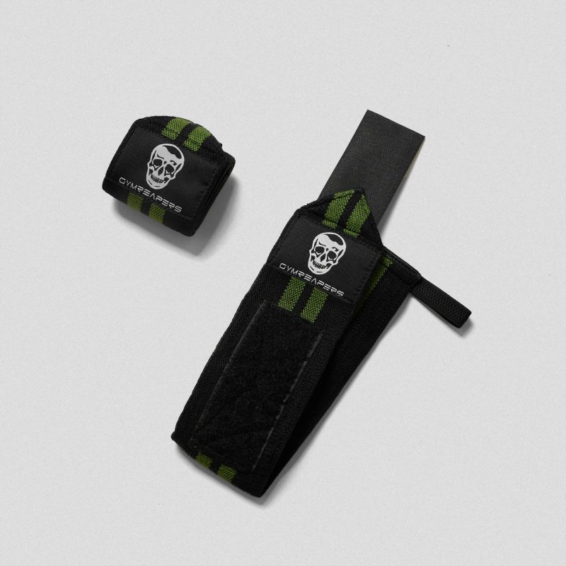 wrist wraps green bundle