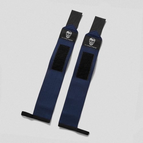 wrist wraps navy full flat